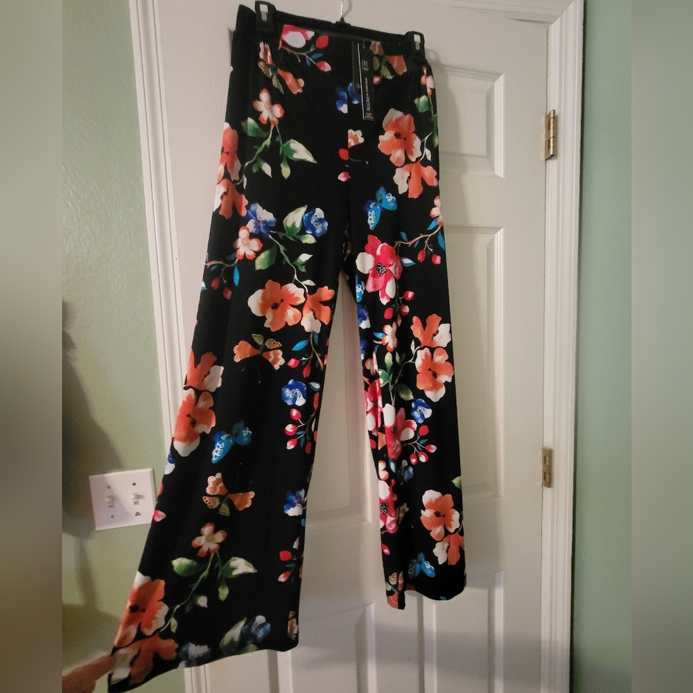 Inc wide floral pants